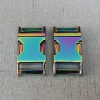 1 pcslot 20mm metal release buckle use for diy strap buckles leather belt craft backpack bag parts of ring accessories
