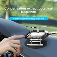 car aromatherapy air freshener helicopter aircraft dashboard decoration solar car perfume clip car interior ornament accessories