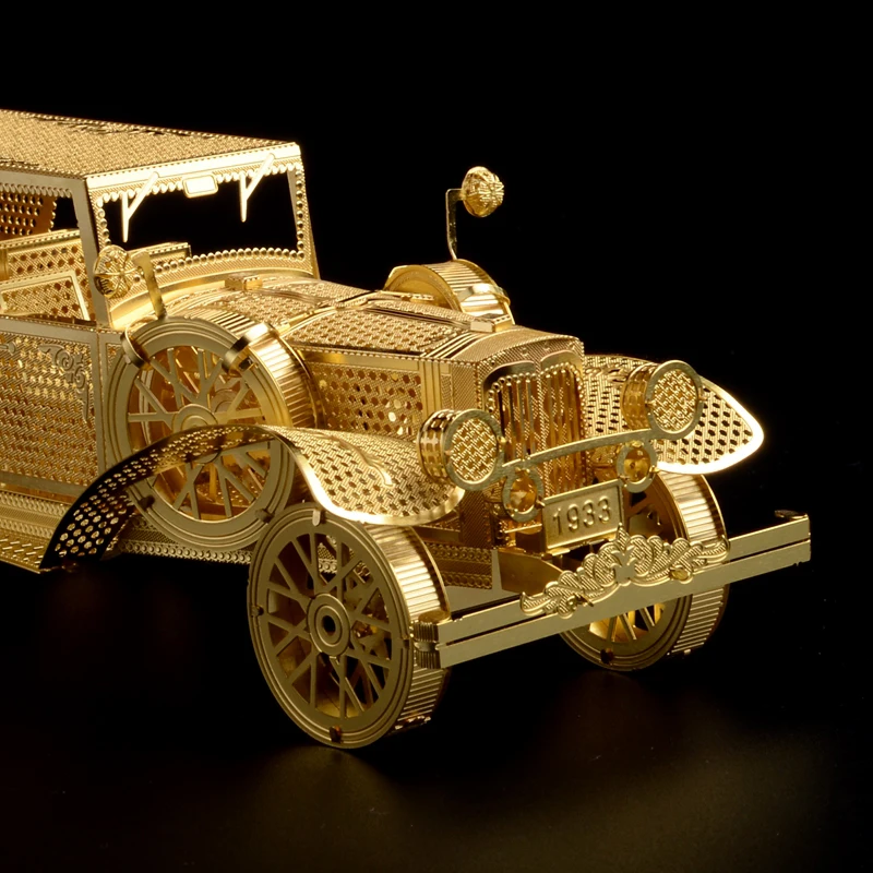 Piececool модели автомобилей классический автомобиль 3D металлические нано