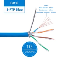 network cat6 s ftp bulk patch raw cable awg26 multi cores stranded copper wires lsoh lszh jacket