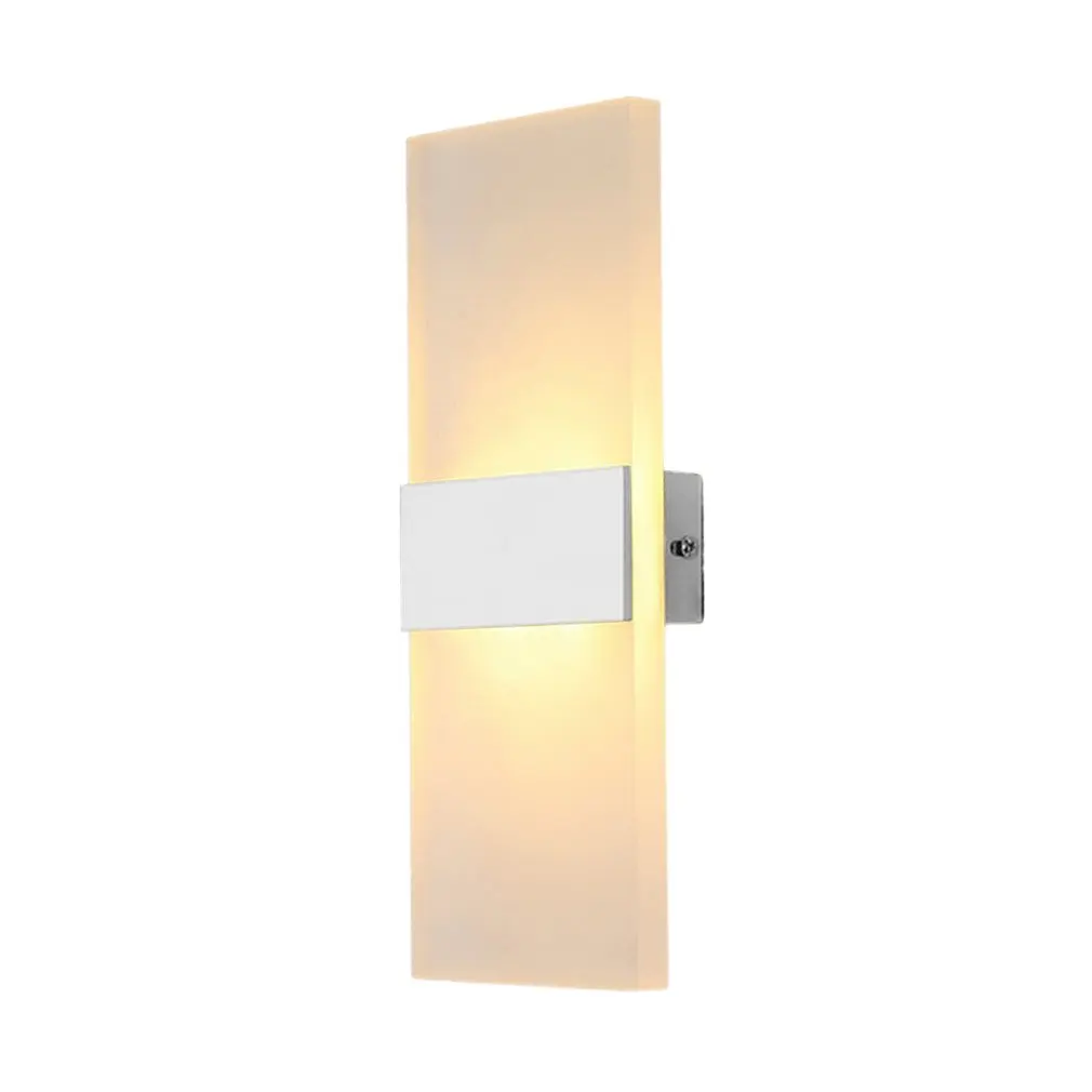 Светодиодный настенный светильник кровать персональный ультра тонкий акриловый