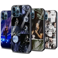 phone case for iphone 13 12 11 mini xs max xr x 8 7 6s plus se bumper glass fundas caso smartphone pop singer shawn mendes