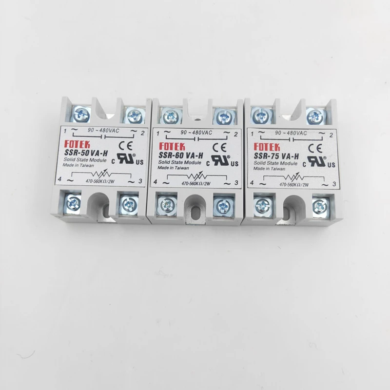 Твердотельное реле SSR 40VA H 10VA 15VA 25VA 50VA 60VA 75VA 80VA 90VA 500K Ohm 2w TO 90 480V AC тип сопротивления|ac