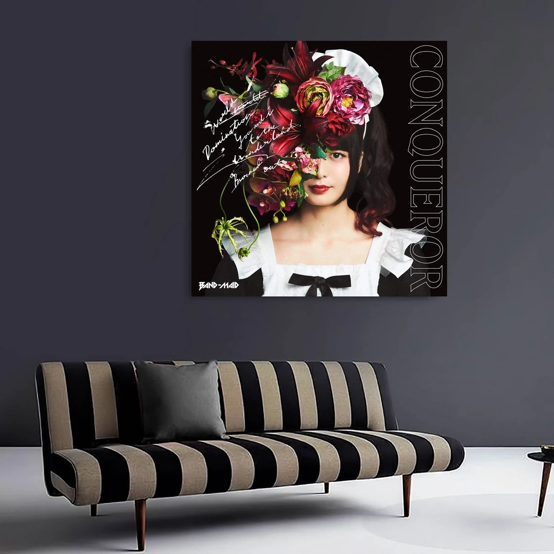 Постер для альбома музыкальной горничной Conqueror холщовая печать рэп хип-хоп