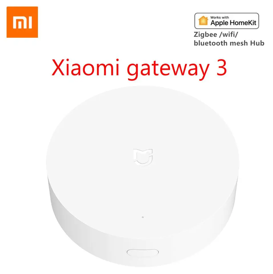 Newest Xiaomi Multimode Smart Home Gateway ZigBee WIFI Bluetooth Mesh Hub Work With Mijia APP Apple Homekit Intelligent | Электроника