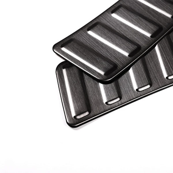 Автомобильная задняя дверь защитная накладка на багажник Накладка задний бампер