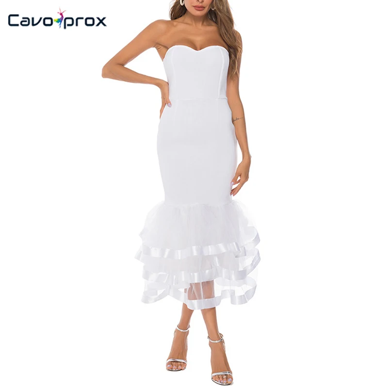 Женское кружевное лоскутное платье без рукавов до середины икры однотонное