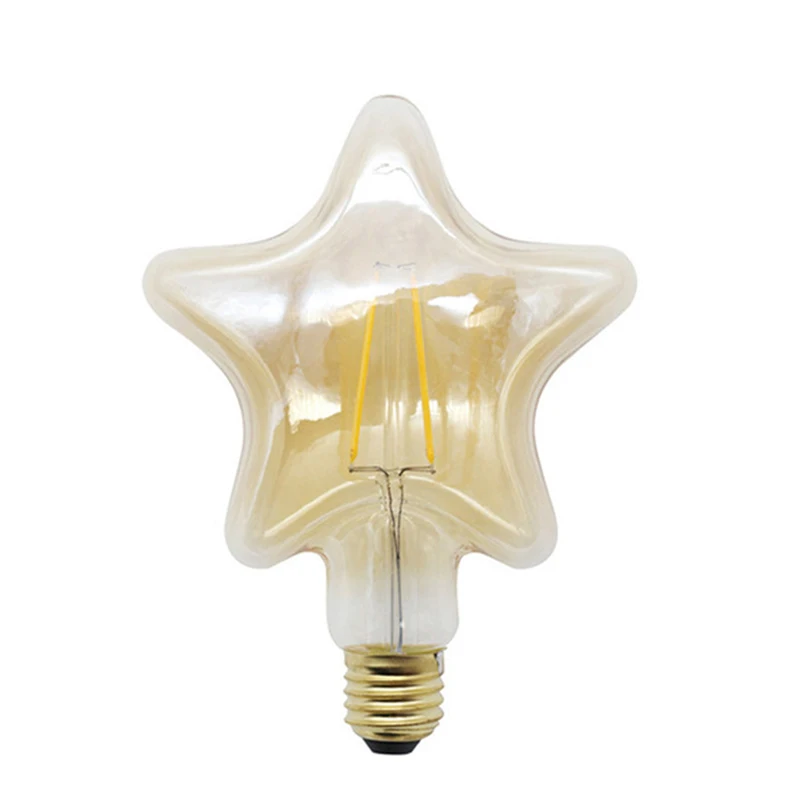 Винтажный светильник Эдисона Светодиодная лампа e27 e14 220v 1 8 w 4w Рождественский