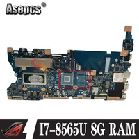 akemy ux461ua motherboard w i7 8565u 8g ram for asus ux461un ux461ua ux461u ux461 laptop motherboard