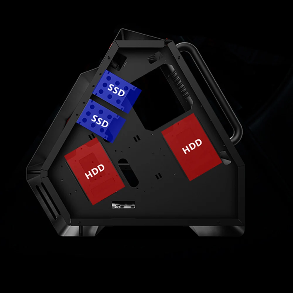 Материнская плата ATX для компьютера чехол s двусторонний прозрачный настольных