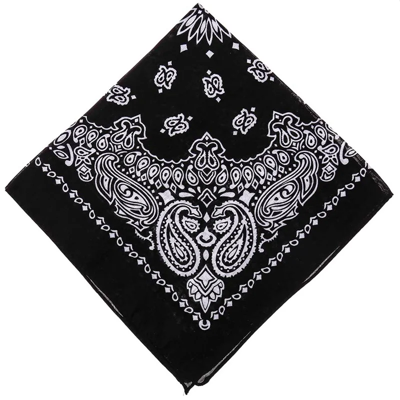 Женский шарф Бандана с принтом квадратный головной убор для езды на