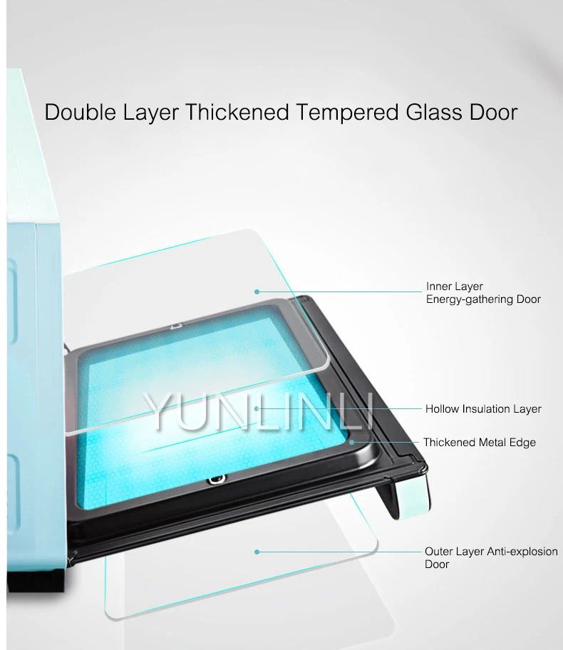 Бытовая электрическая духовка CY40 многофункциональная для пиццы торта хлеба 40 л