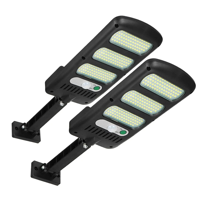 

Уличный светильник на солнечной батарее, 20 Вт, с датчиком движения, 3 режима освещения, инфракрасный пульт дистанционного управления, настен...