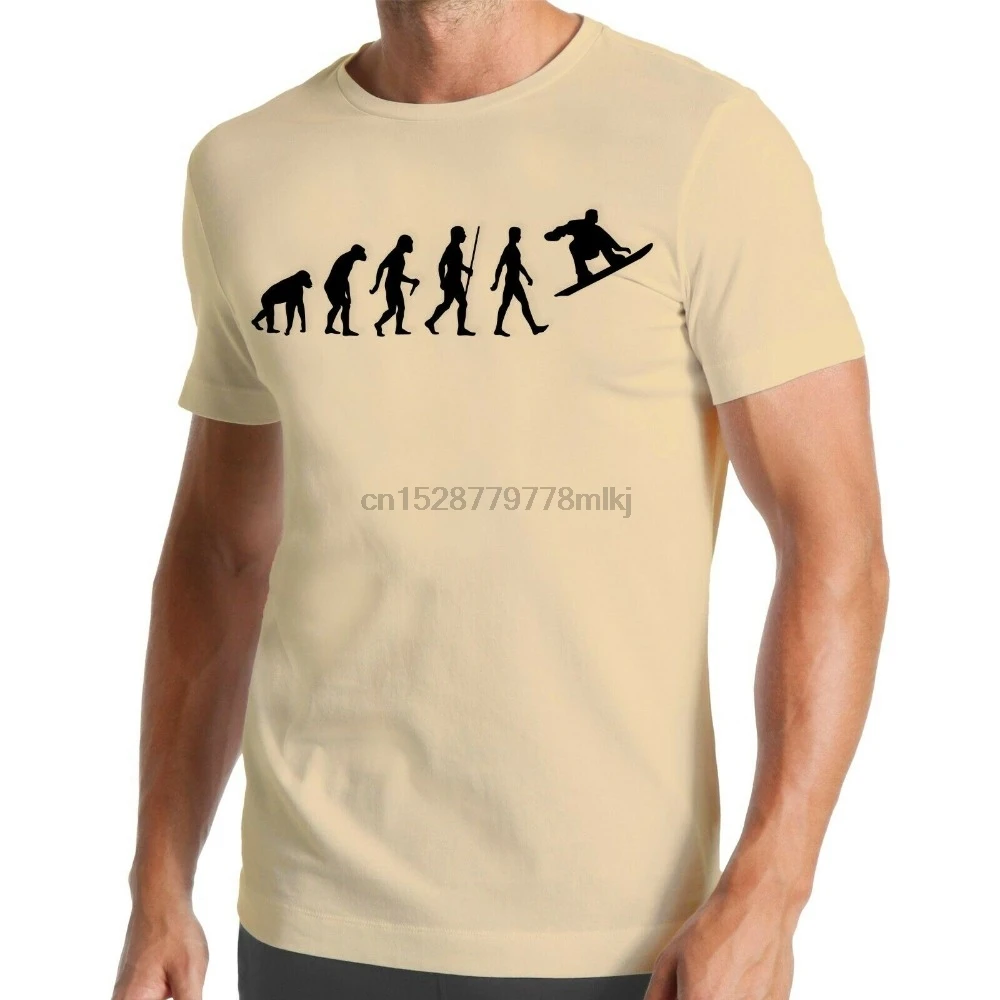 Футболка для сноуборда Evolution Спортивная Мужская футболка катания на лыжах летняя