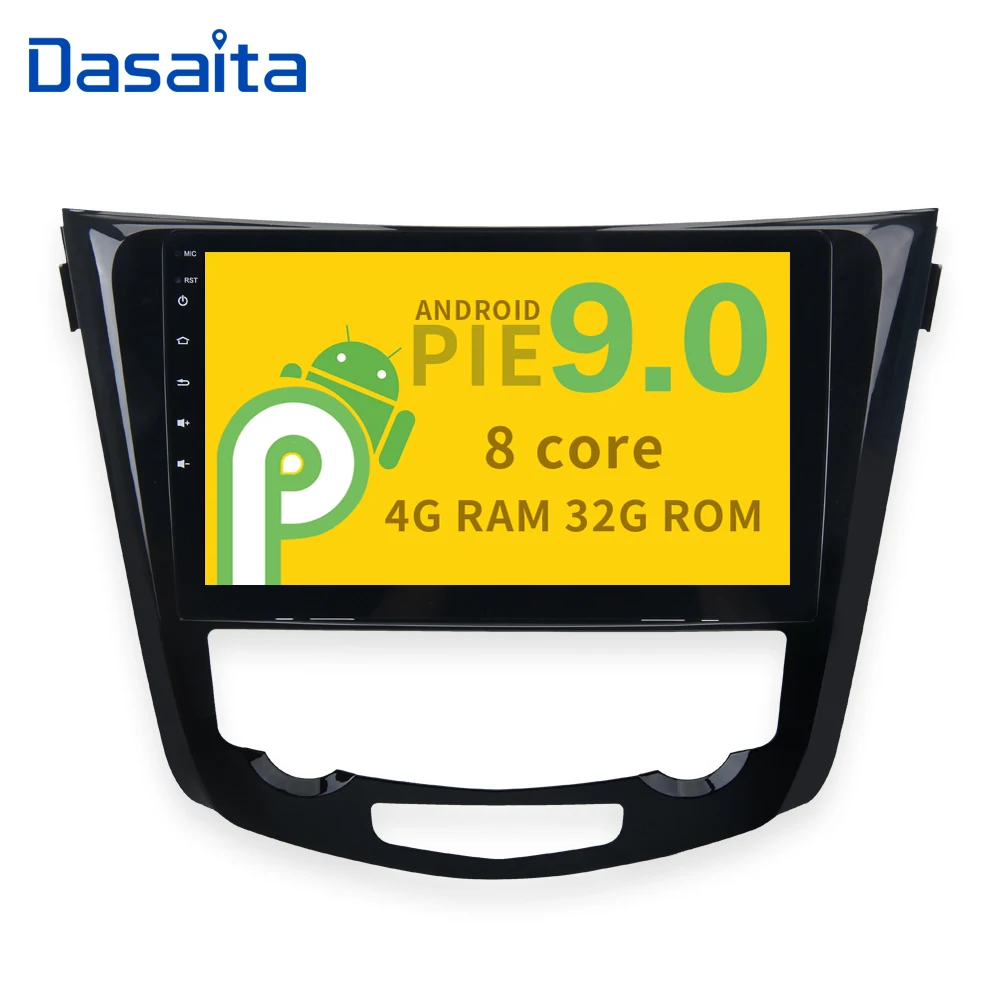 10 2 &quotдисплей Встроенный GPS Android 9 0 Восьмиядерный 4 Гб RAM 32 ROM 1 din Автомобильный для