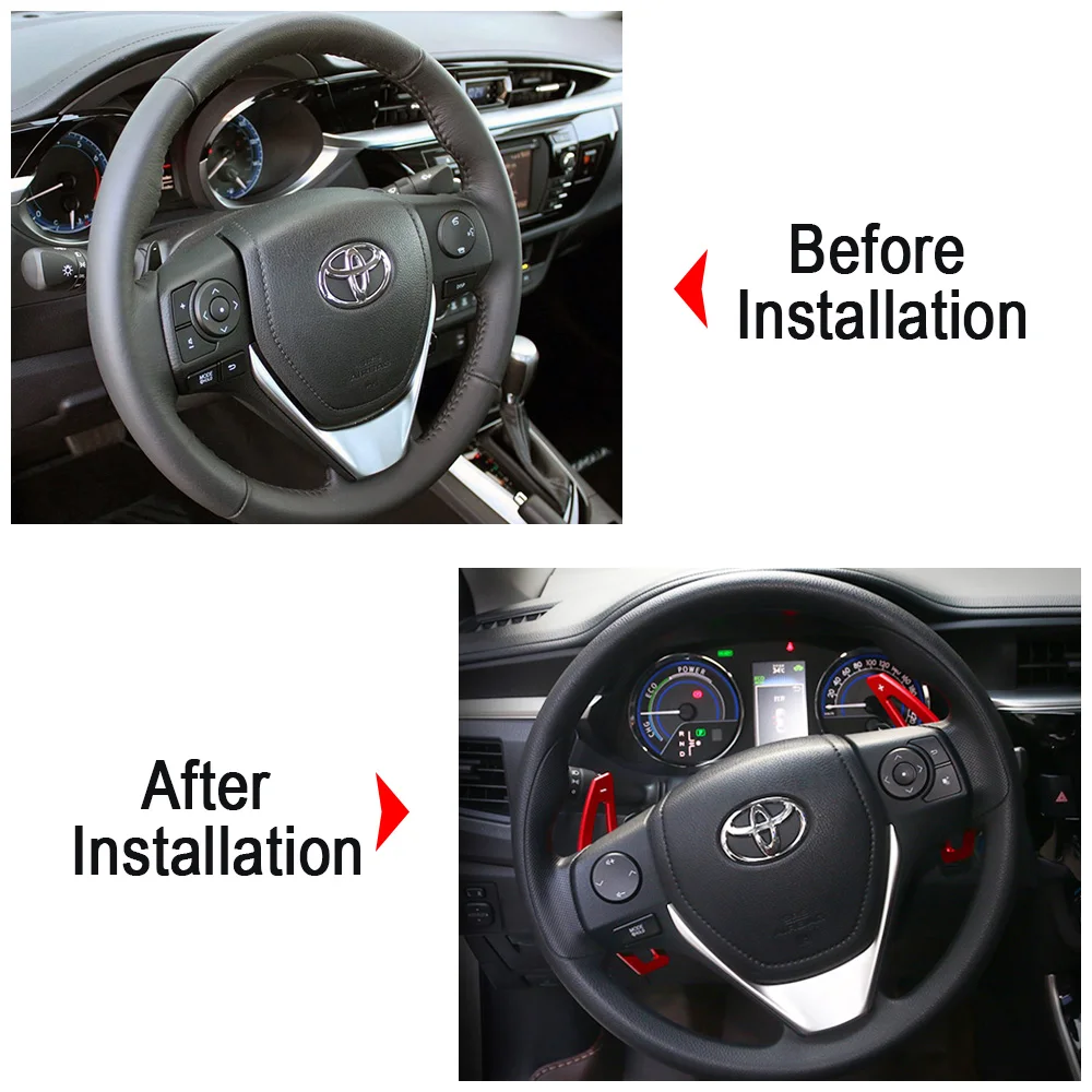 Гибридные автомобильные переключатели передач на руль для Toyota Camry Corolla RAV4 Crown Mark X