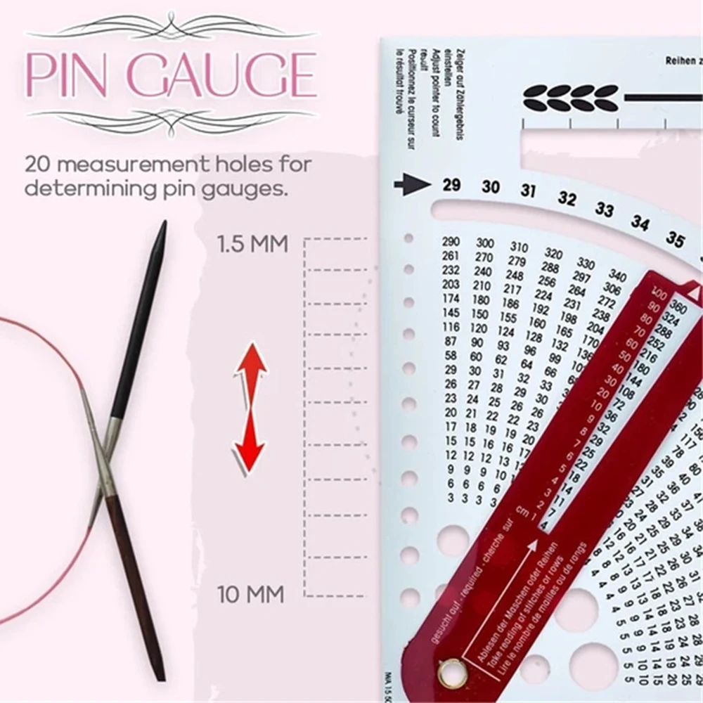 Циркулярная ручка для вязания свитера устройство счета и создания ровной вязки