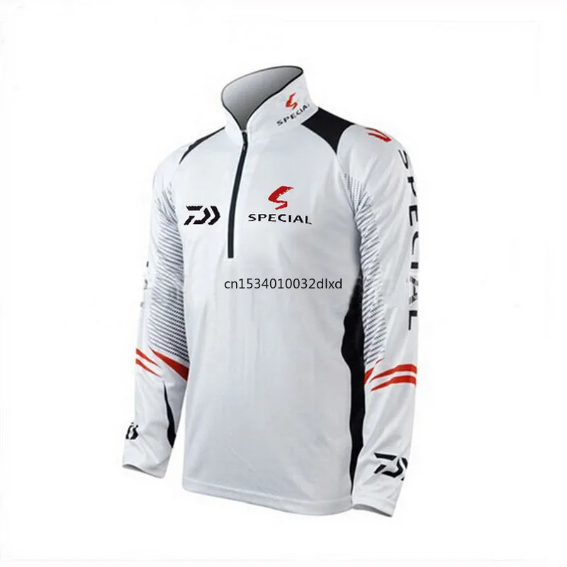 

Outdoor Sport Fishing Shirts Breathable Men Long Sleeve Anti Uv DAWA Jacket Plus Size Camping Hiking Fishing Clothes