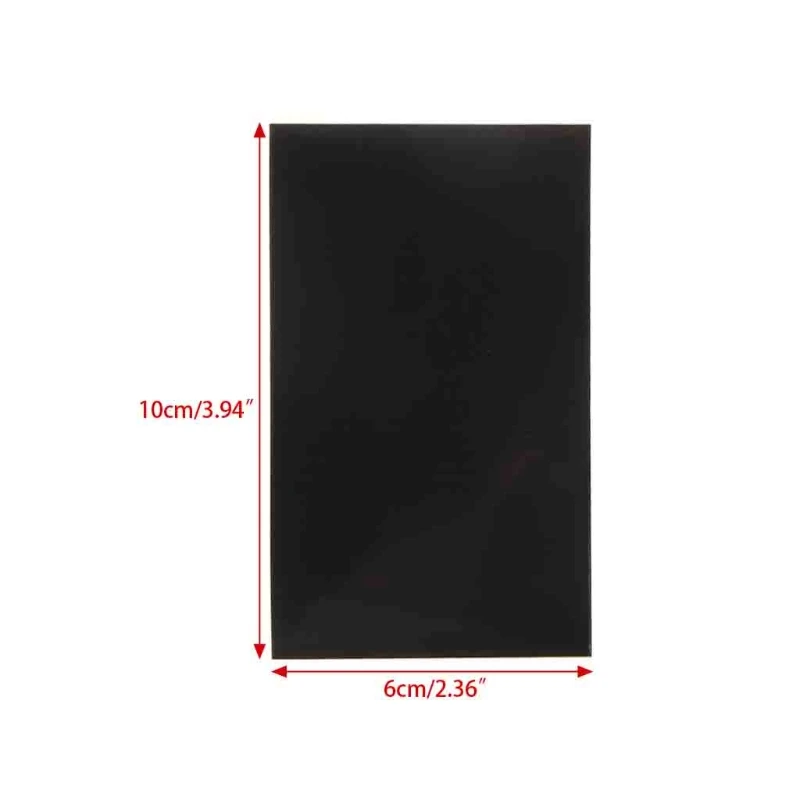

DIY 0.6mm Thickness Replacement 100x60mm Mouse Feet Mouse Skates