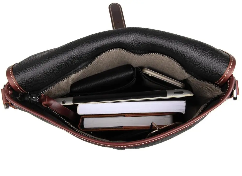 

J.M.D Vintage Style Men's Messenger Bag Tanned Leather Sling Bag For Man