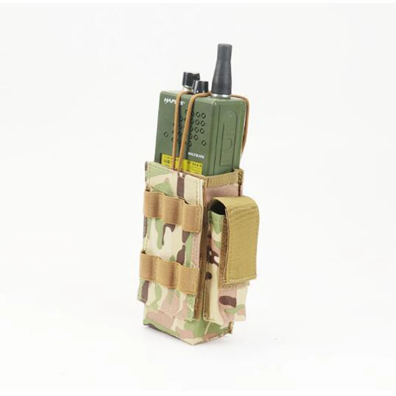 Тактическая переносная сумка для раций Molle военная сумка-держатель радиостанции