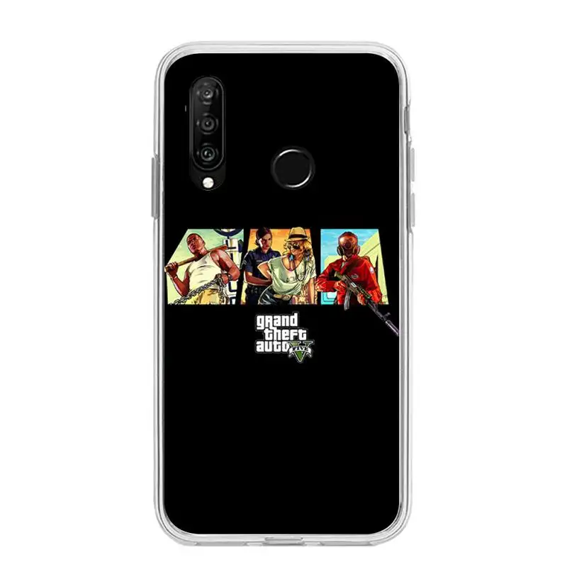 Прозрачный мягкий силиконовый чехол для телефона Huawei P20 P40 Lite P30 Pro P Smart 2019 Nova 3e 6 Se |