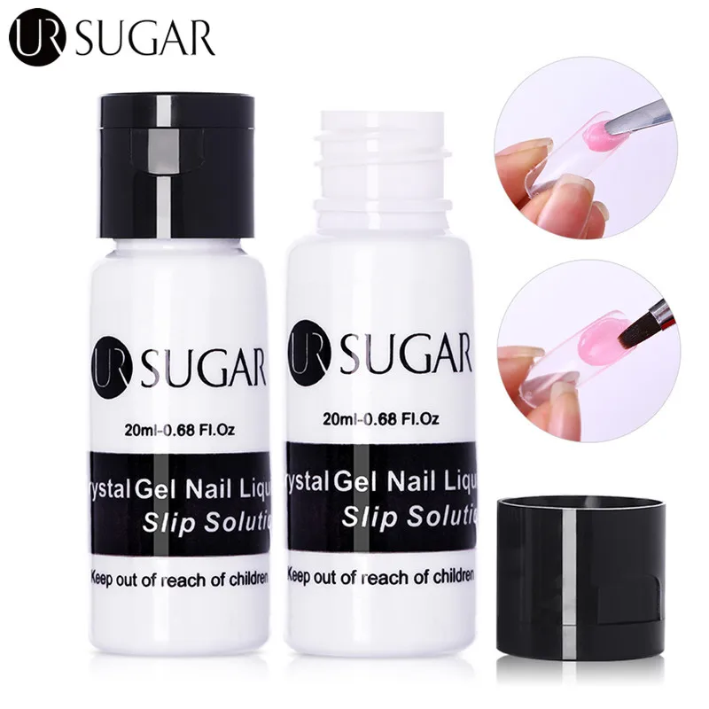 UR SUGAR 1 бутылка 15 мл жидкий раствор для выскальзывания Быстросохнущий гель ногтей