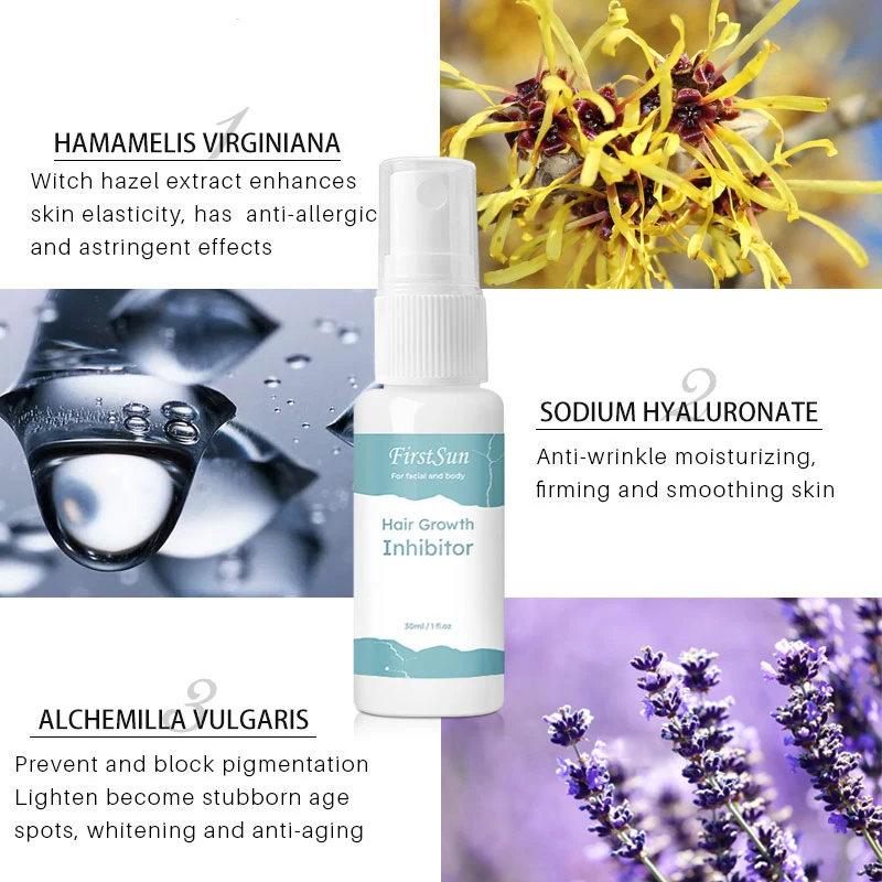 1 шт. 30 мл крем для удаления волос нейтральный ингибирующий спрей естественная