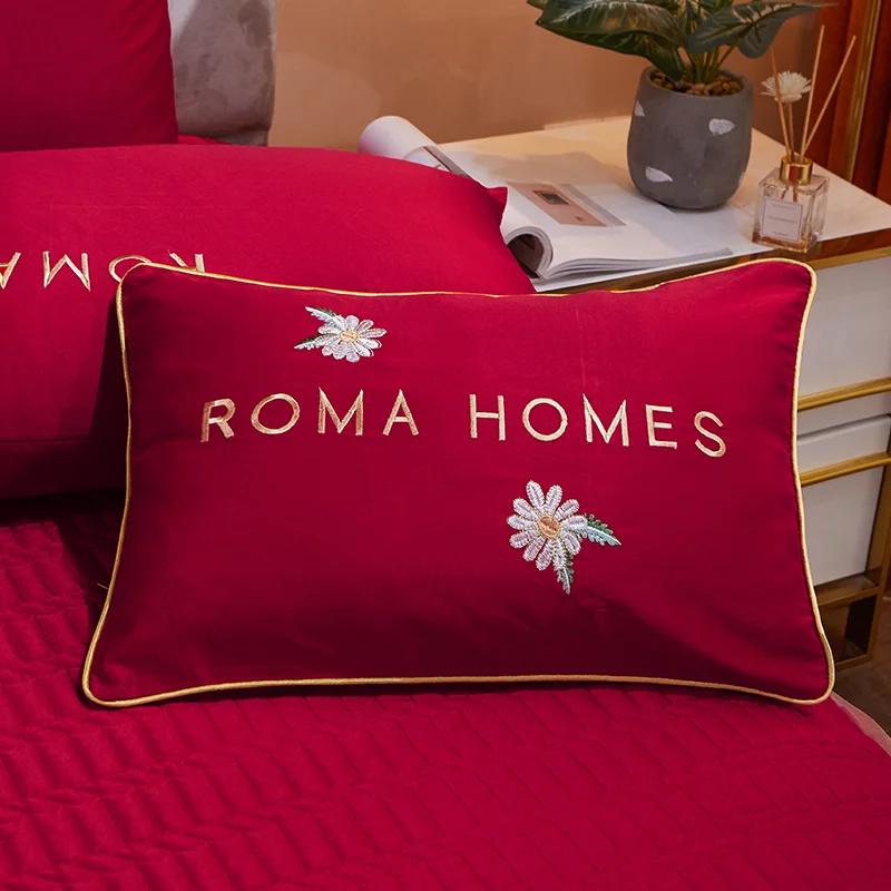 Романтическое постельное белье нескользящая натяжная простыня покрывало