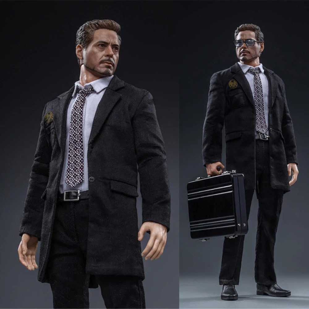 В наличии Коллекционная 1/6 весы FS021 Тони Старк голова лепить одежда с телом