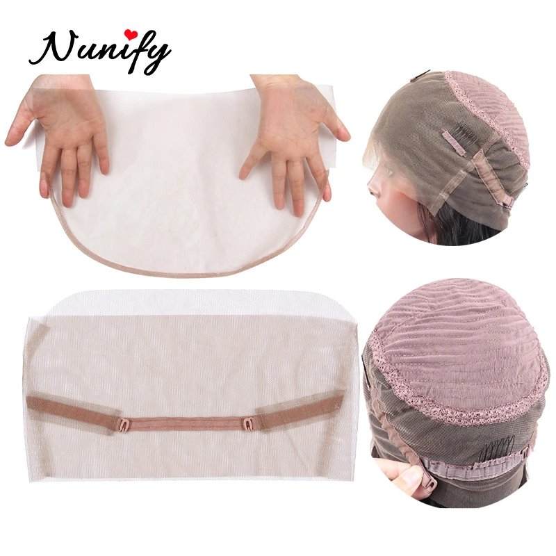 Кружевная сеть Nunify с 13x4 13x6 швейцарская для кружевного парика базовой крышки