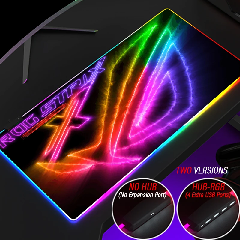 Игровой коврик для мыши Asus с RGB-подсветкой 4 порта USB | Компьютеры и офис