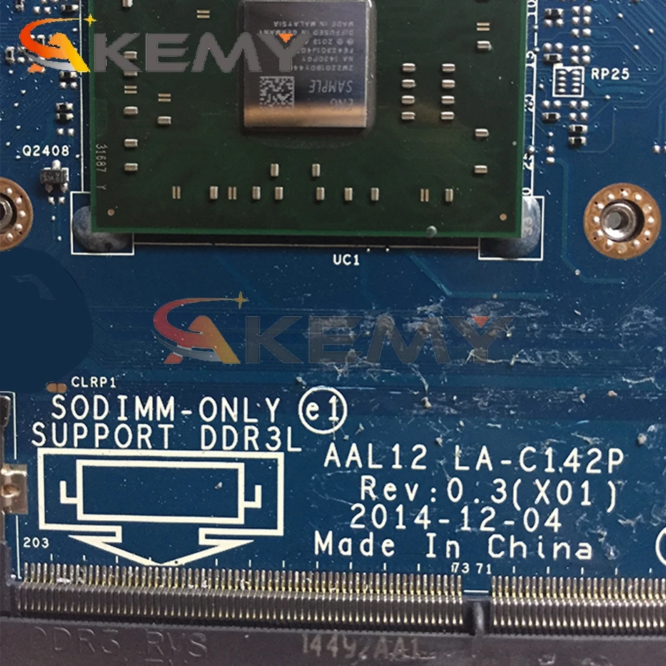 Материнская плата Akemy LA-C142P для Dell Inspiron 5555 5455 5755 A6-7310 R5 M335 2 Гб 09J3FV CN-09J3FV 9J3FV 100%