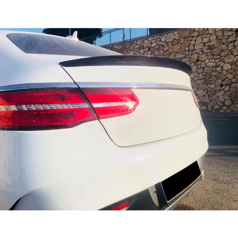 Углеродного волокна/FRP задний багажник спойлер крыло для Mercedes-Benz GLE класса GLE320 GLE400 GLE450 GLE500 спортивные 4 двери