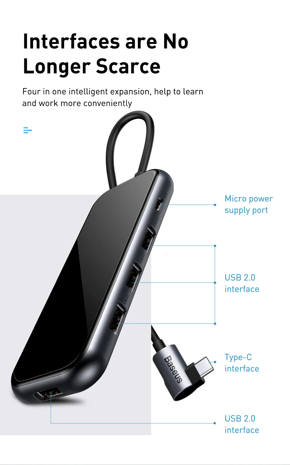 Baseus USB-C Тип C концентратор HDMI RJ45 Мульти USB 3,0 адаптер для MacBook Pro Air док-станция USB C концентратор с Беспроводной Зарядное устройство для наручных часов iWatch