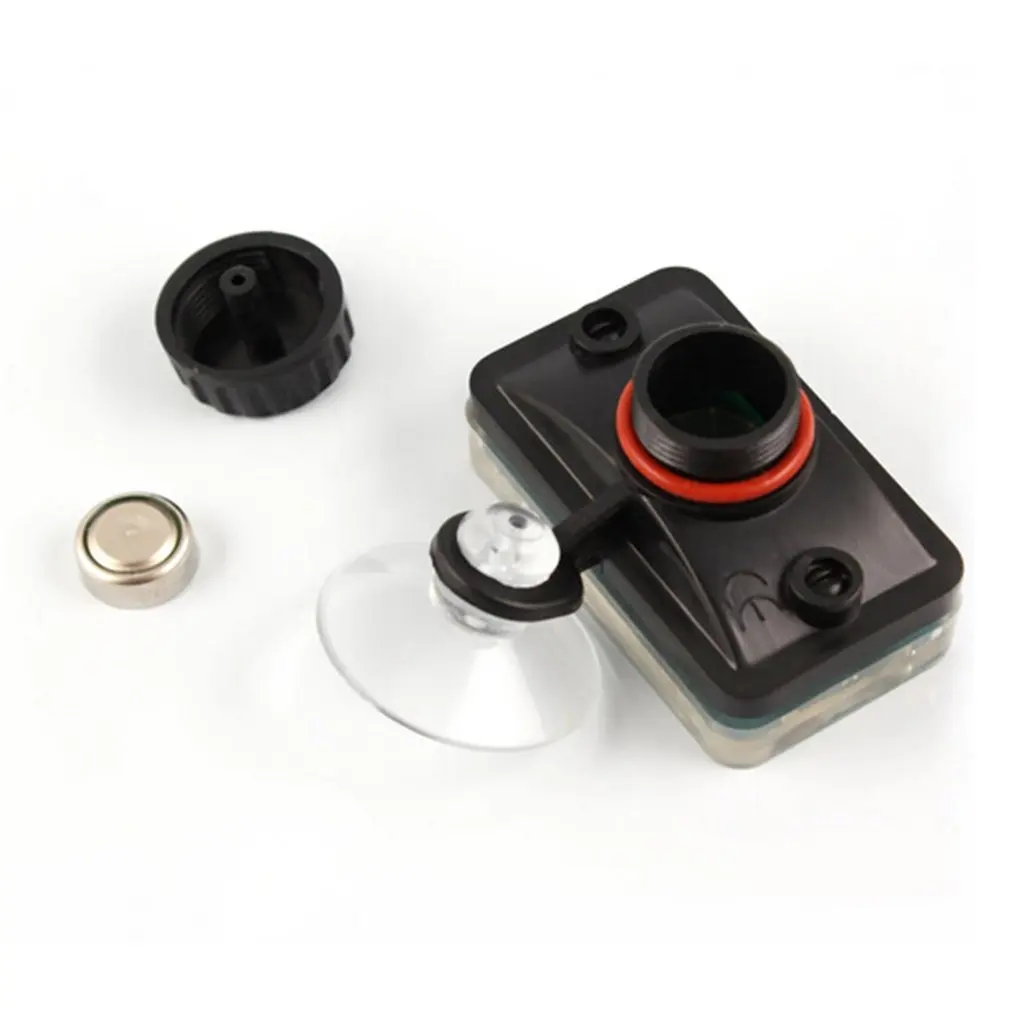 Waterproof Simple Small Submersible Aquarium LCD Digital Thermometer Fish Tank Water Sucker-type | Инструменты