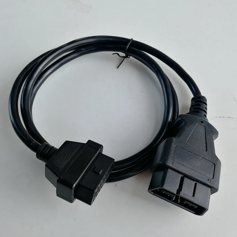 1 2 м Универсальный 16-контактный на OBD OBD2 OBDII диагностический Соединительный
