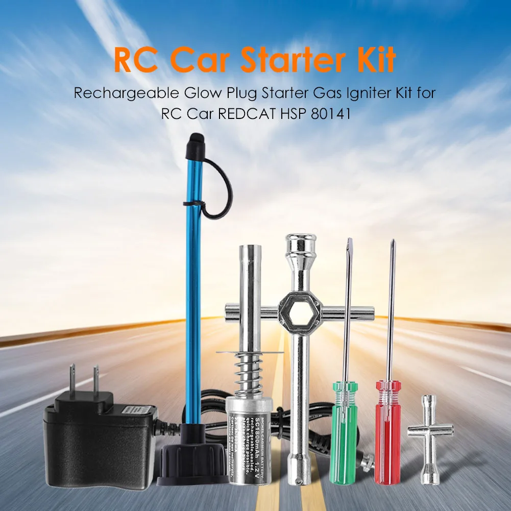 Перезаряжаемый светящийся штепсель стартовый воспламенитель зарядное