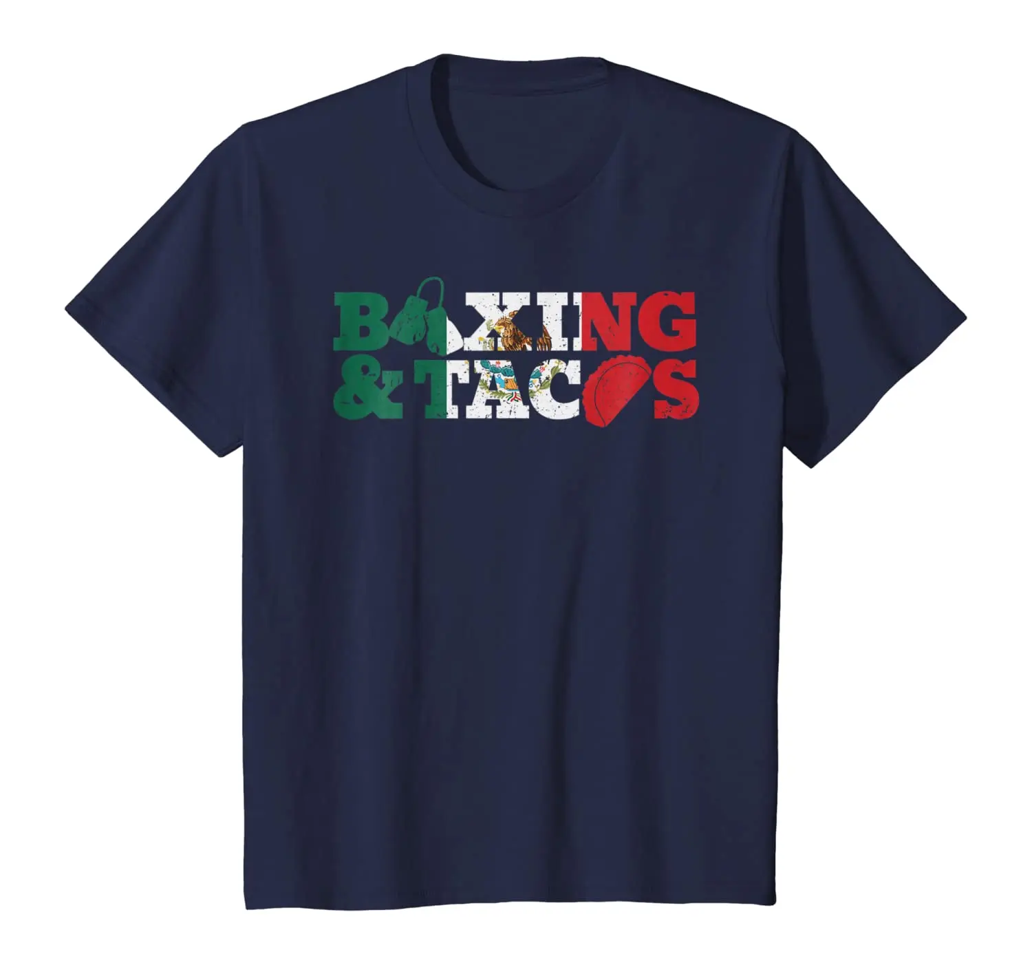 

Funny Mexican Taco Mexico Boxing T-Shirt Gift for Boxer Summer Cotton Short Sleeve O-Neck Men's Casual T Shirt New S-3XL