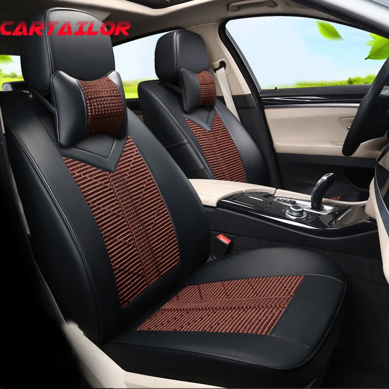 

Чехол для автомобильного сиденья CARTAILOR, Классический комплект для Chevrolet Cruze 2012, чехлы для автомобильных сидений, защита из искусственной кож...