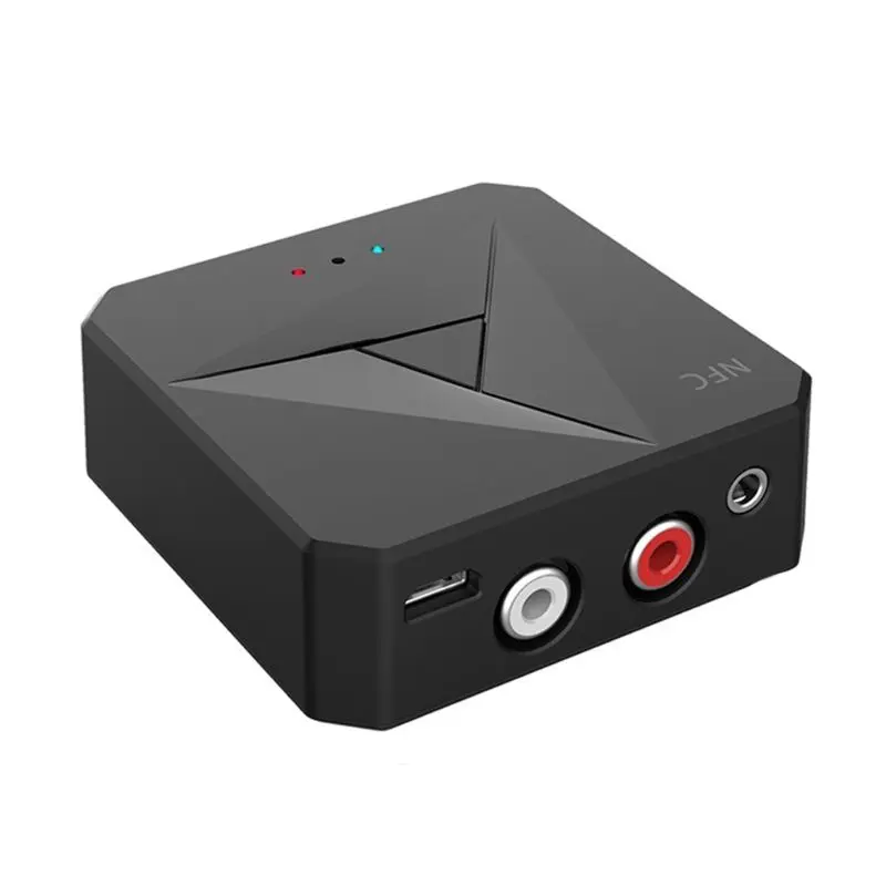 NFC Bluetooth совместимый приемник передатчик 5 0 3 мм AUX Jack RCA Музыкальный беспроводной