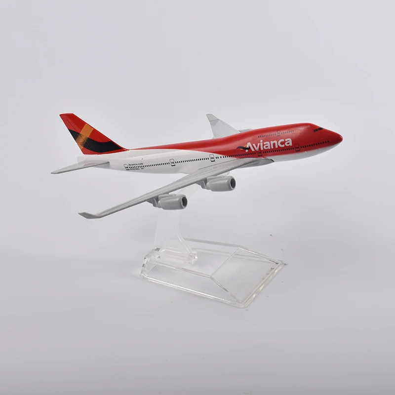 JASON TUTU 16 см Авианка Боинг 747 модель самолета Модель Отлитый металлический масштаб