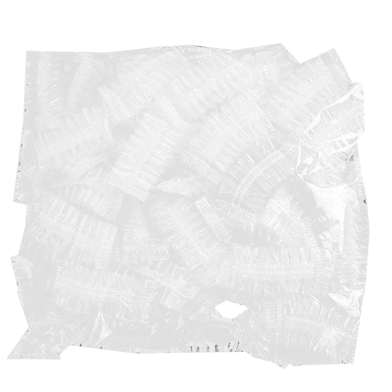 100Pcs Disposable Bath Shower/Dyeing Hair Ear Guard Waterproof Protector Cover Caps for Salon/Home Use | Дом и сад