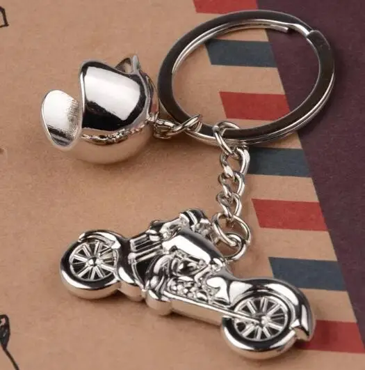 Новинка Лидер продаж шлема мотоцикла металлические брелки мини мотоциклетные