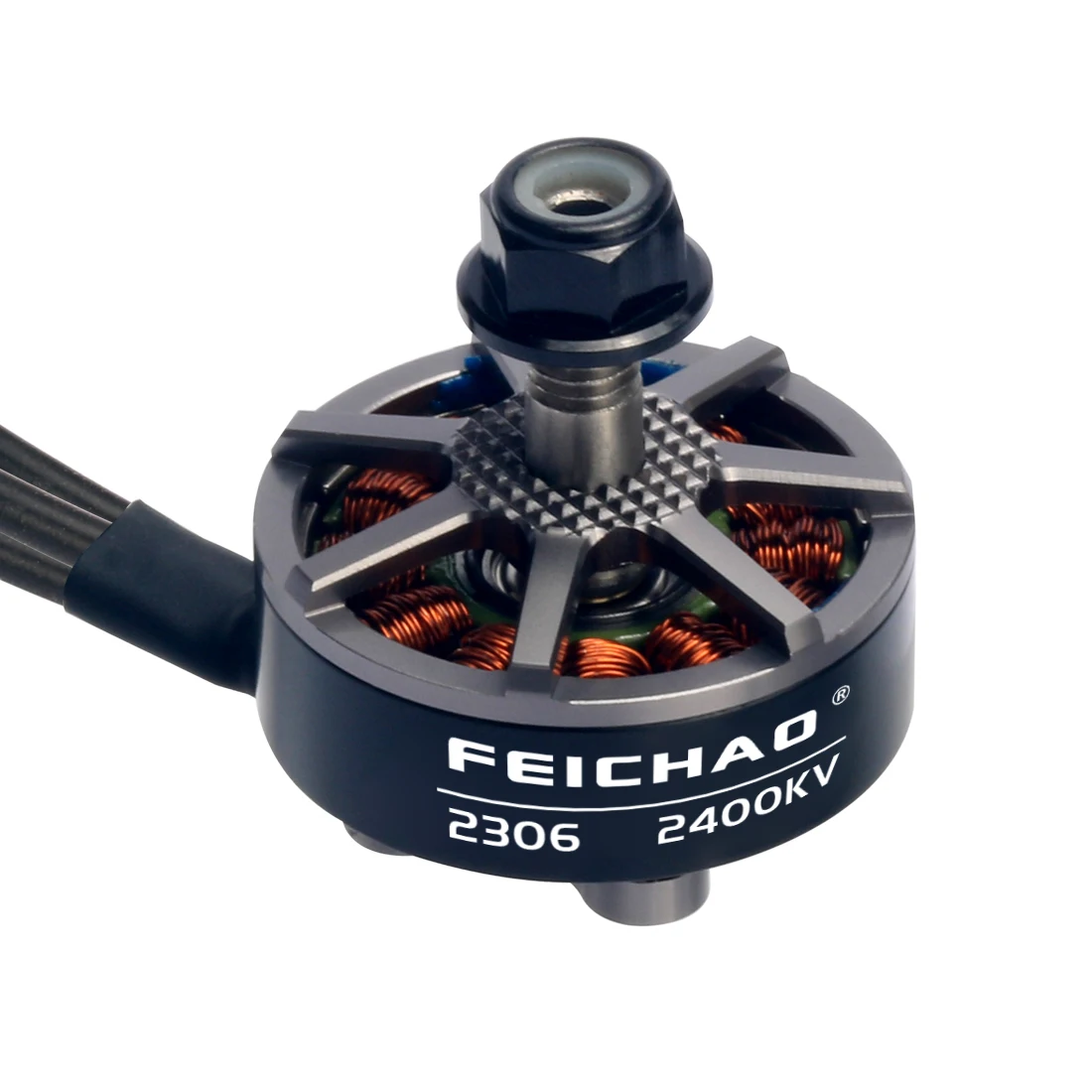 Feichao 2306 бесщеточный двигатель серый 210 кВ 3 4S мотор для 250 280 300 FPV гоночный Дрон