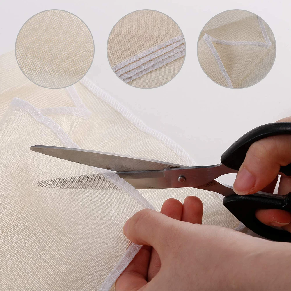 Муслиновые ткани Многоразовые для напряжений неотбеленные Чистый хлопок марля