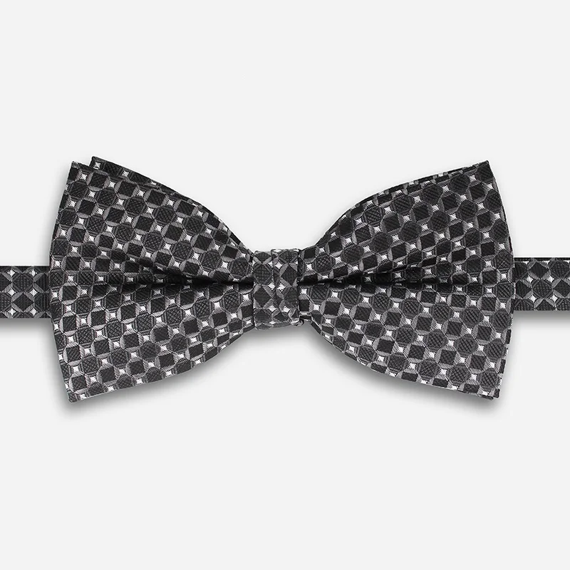 Новинка 2019 модный мужской галстук-бабочка цвет серый | Аксессуары для одежды