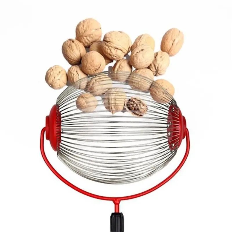 

Walnuts Chestnuts Harvester Roller Nut Collector Retractable Aluminum Alloy Ball Garden Fruit Picker Family Orchards Tool