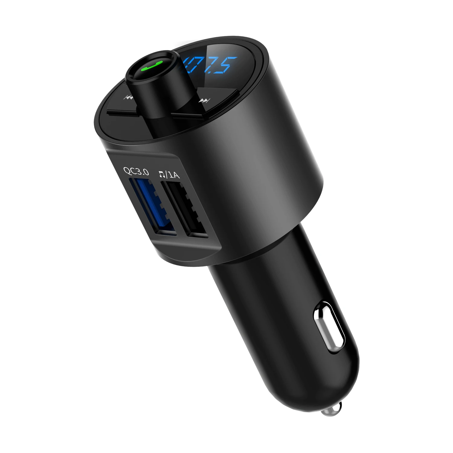 Fm передатчик QC3.0 двойное USB быстрое зарядное устройство Bluetooth CarKit FM модулятор