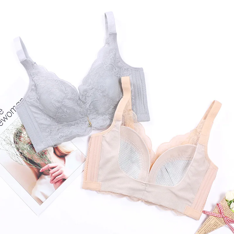 Весна и лето новые продукты японский тонкий кружевной бюстгальтер без стальных